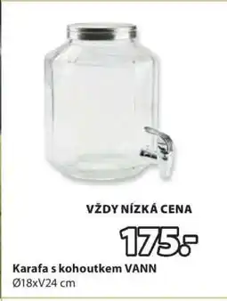 JYSK Karafa s kohoutkem VANN nabídka