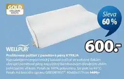 JYSK Profilovaný polštář z paměťové pěny KYRKJA nabídka