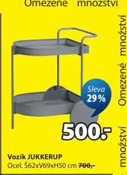 JYSK VOZÍK JUKKERUP nabídka