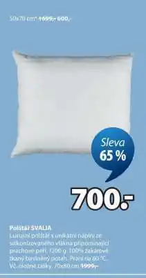 JYSK Polštář SVALIA nabídka