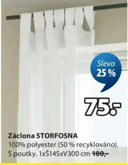 JYSK ZÁCLONA STORFOSNA nabídka