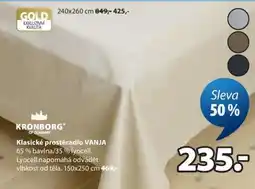 JYSK Klasické prostěradlo VANJA nabídka