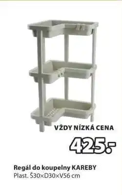 JYSK Regál do koupelny KAREBY nabídka