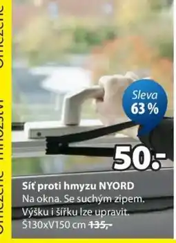 JYSK SÍŤ PROTI HMYZU NYORD nabídka