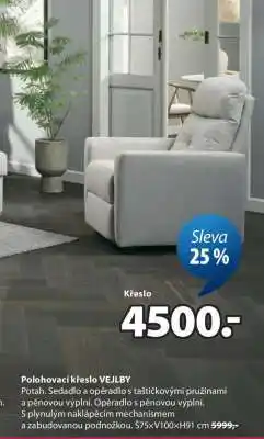 JYSK KŘESLO nabídka