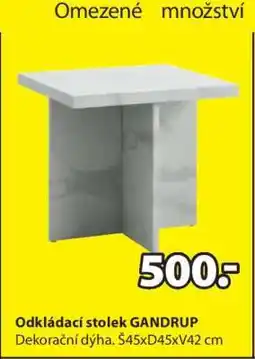 JYSK Odkládací stolek GANDRUP nabídka