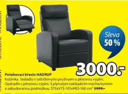 JYSK Polohovací křeslo HADRUP nabídka