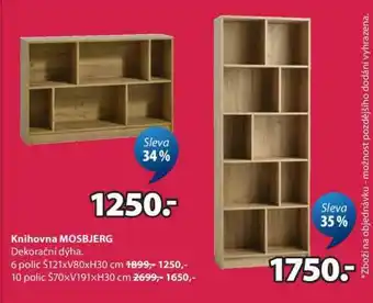 JYSK Knihovna MOSBJERG nabídka
