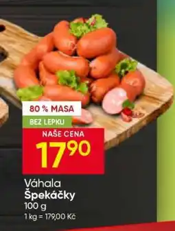 Hruška VÁHALA Špekáčky nabídka