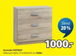 JYSK KOMODA TAPDRUP nabídka
