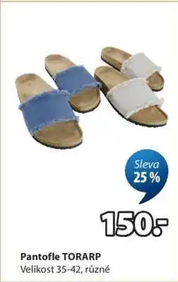 JYSK Pantofle TORARP nabídka