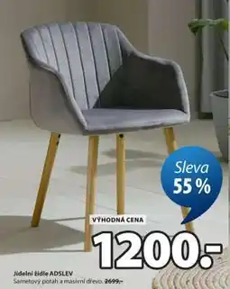 JYSK JÍDELNÍ ŽIDLE ADSLEV nabídka