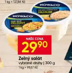 Hruška Zelný salát nabídka