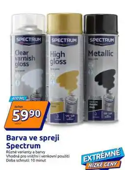 Action Barva ve spreji Spectrum nabídka