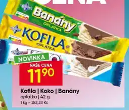 Hruška Kofila | Koko | Banány nabídka