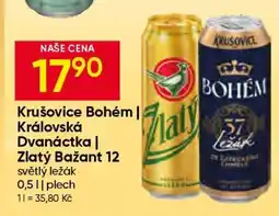 Hruška Krušovice Bohém | Královská Dvanáctka | Zlatý Bažant 12 nabídka