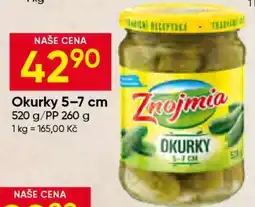 Hruška Okurky 5–7 cm nabídka
