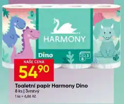 Hruška Toaletní papír Harmony Dino nabídka