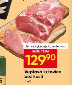 Hruška Vepřová krkovice bez kosti nabídka