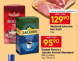Hruška Dadak Rocca | Jacobs Aroma Standard nabídka