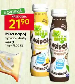 Hruška Míša Nápoj nabídka