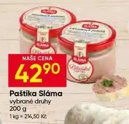 Hruška Paštika Sláma nabídka