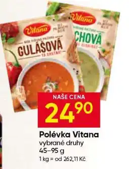Hruška POLÉVKA VITANA nabídka