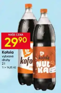 Hruška Kofola nabídka