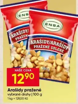 Hruška Arašidy pražené nabídka