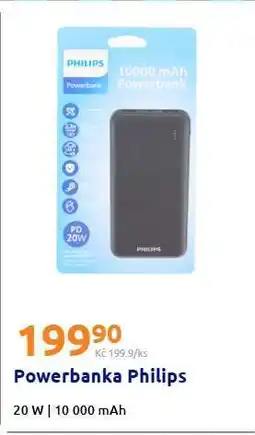 Action Powerbanka Philips nabídka