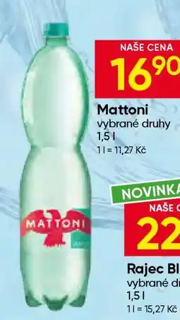Hruška Mattoni nabídka