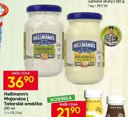 Hruška Hellmann’s Majonéza / Tatarská omáčka nabídka