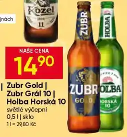 Hruška Zubr Gold | Zubr Grál 10 | Holba Horská 10 nabídka