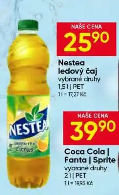 Hruška Nestea ledový čaj nabídka