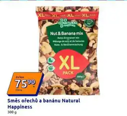 Action Směs ořechů a banánu Natural Happiness nabídka