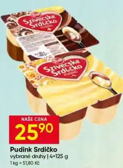 Hruška Pudink Srdíčko nabídka