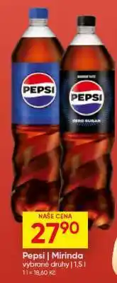 Hruška Pepsi, Mirinda nabídka