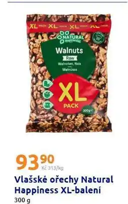 Action Vlašské ořechy Natural Happiness XL-balení nabídka