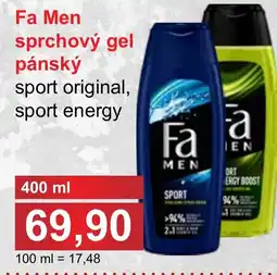 PLUS JIP Fa Men sprchový gel pánský nabídka