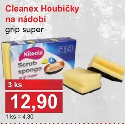 PLUS JIP Cleanex Houbičky na nádobí nabídka