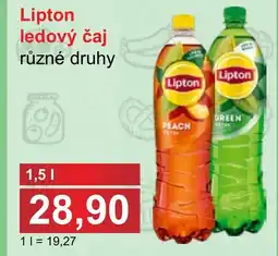 PLUS JIP Lipton ledový čaj nabídka