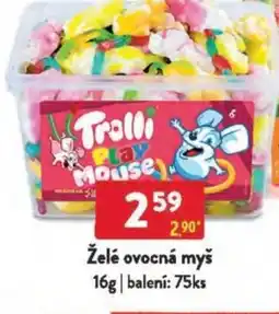 Qanto Želé ovocná myš nabídka