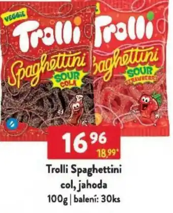 Qanto Trolli Spaghettini col, jahoda nabídka