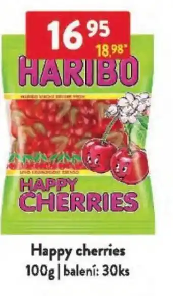 Qanto Haribo Happy cherries nabídka