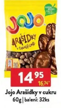 Qanto Jojo Arašídky v cukru nabídka