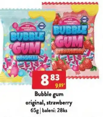Qanto Bubble gum original, strawberry nabídka