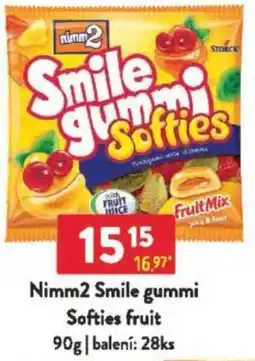 Qanto Nimm2 Smile gummi Softies fruit nabídka