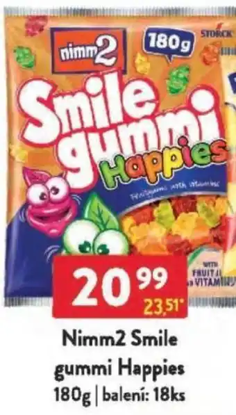 Qanto Nimm2 Smile gummi Happies nabídka