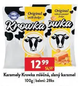 Qanto Karamely Krowka mléčná, slaný karamel nabídka
