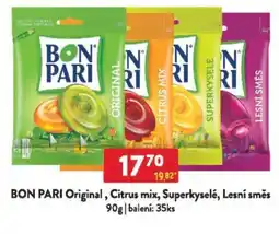 Qanto BON PARI Original, Citrus mix, Superkyselé, Lesní směs nabídka